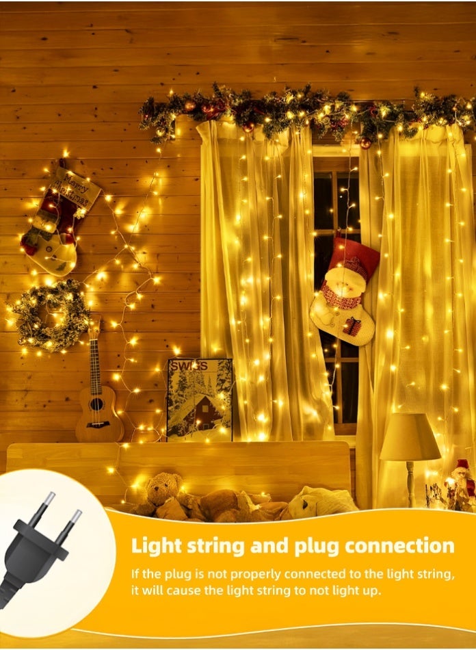 MODI 50M LED Warm White Decoration Lights – 480 LEDs Waterproof Fairy String Lights for Eid ，Ramadan, Garden, Garland, Patio, and Holiday Décor - Image 2